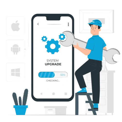 Operating system upgrade-pana